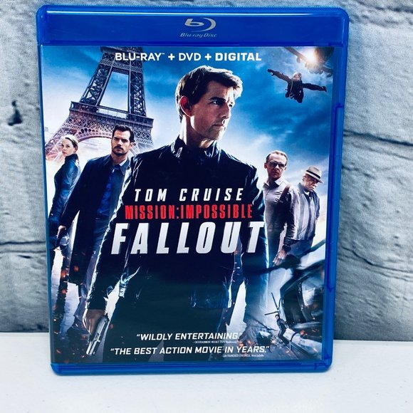 M:I Mission Impossible Quadrilogy BluRay Fallout Bluray Rogue Nation DVD - Picture 7 of 11